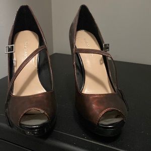 Heels, brown 7